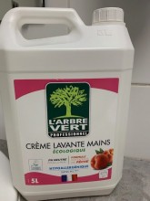 Crème lavante mains écologique