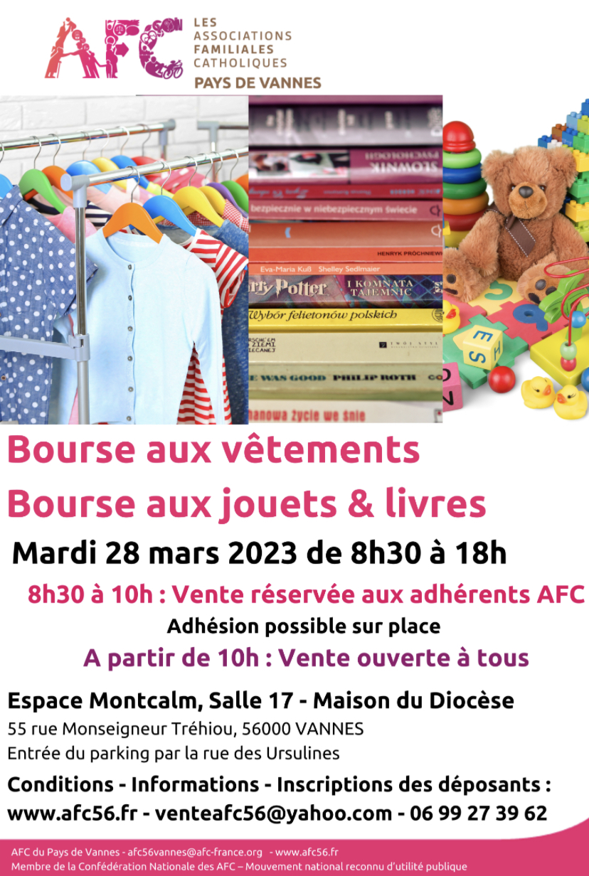 Bourse aux jouets et vêtements 